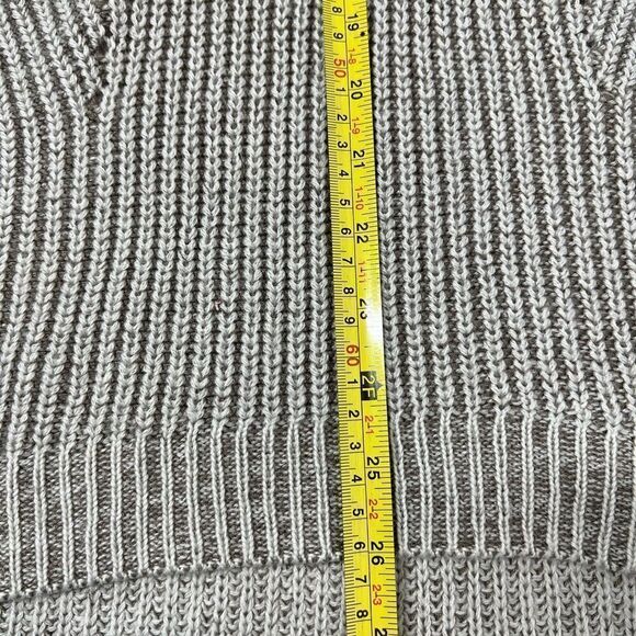 Long Knit sweater EDC size S oversized 33% wool NWOT - Picture 7 of 16